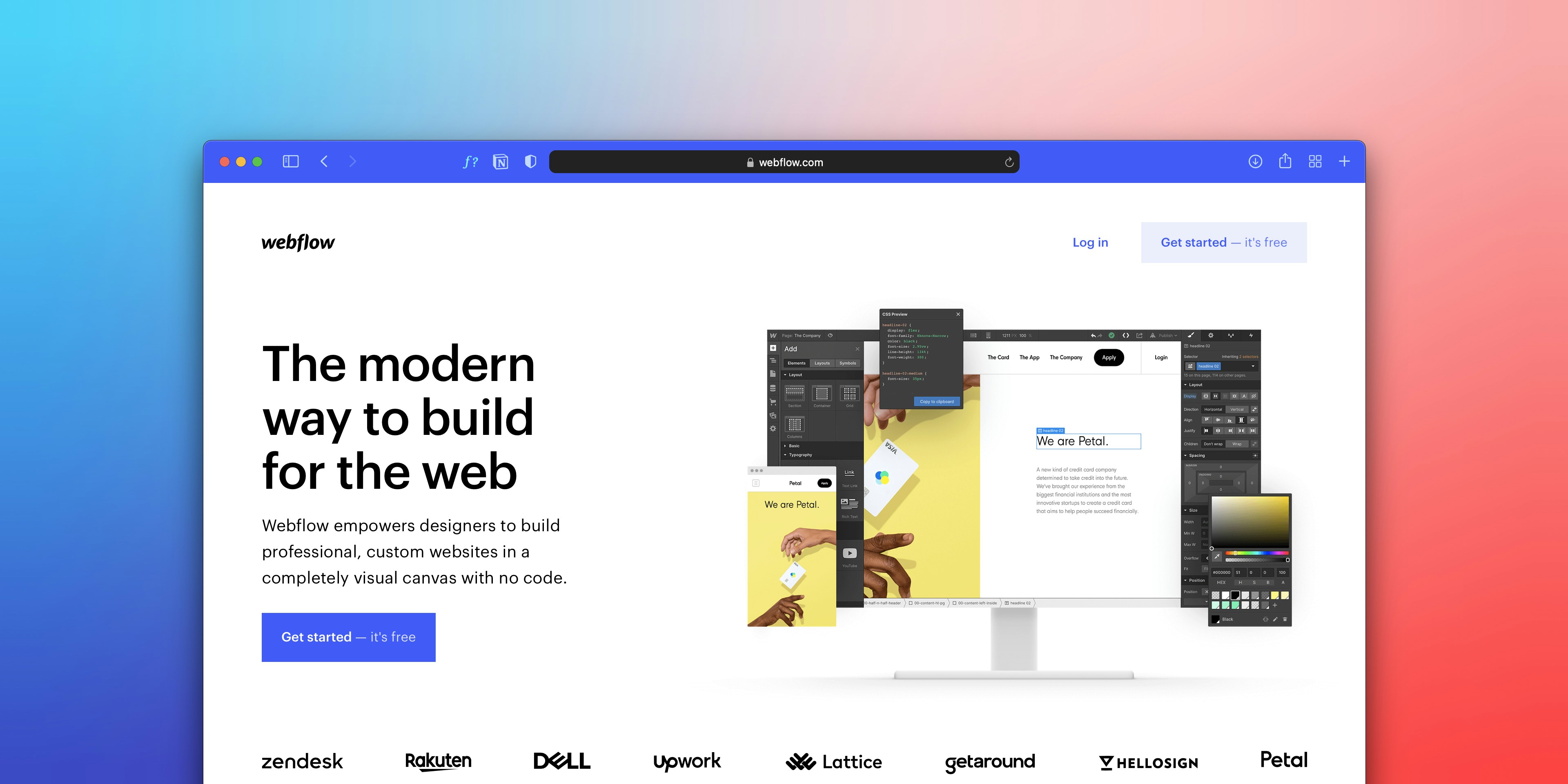 A montage of our digital design work